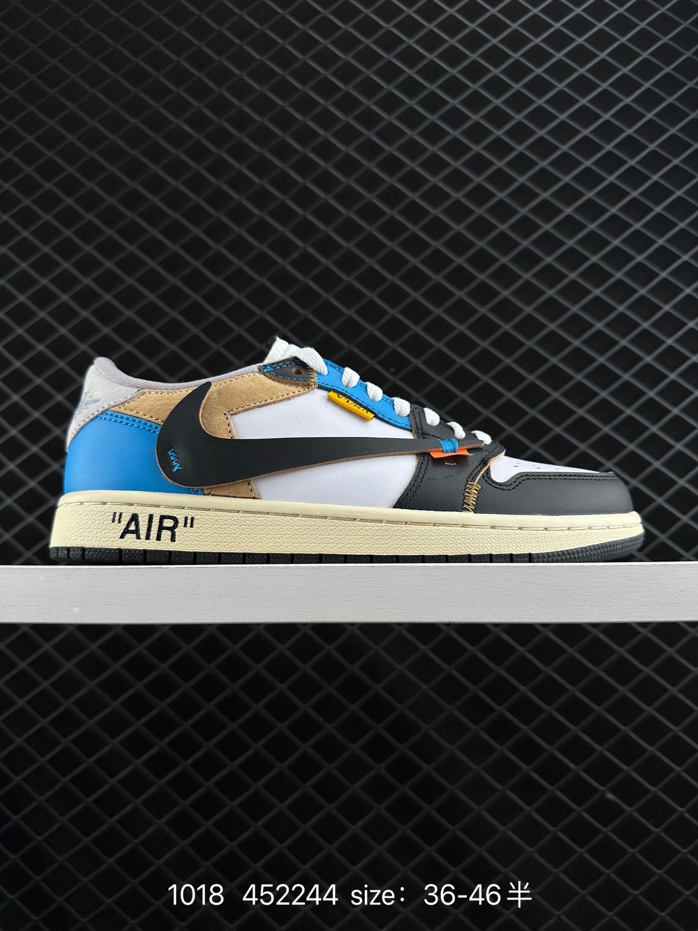 Travis Scott x Air Jordan 1 ” Reverse Mocha “